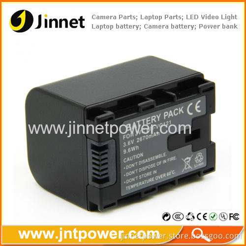 For Jvc Camcorders Bn-vg121 Full Decoded Battery 